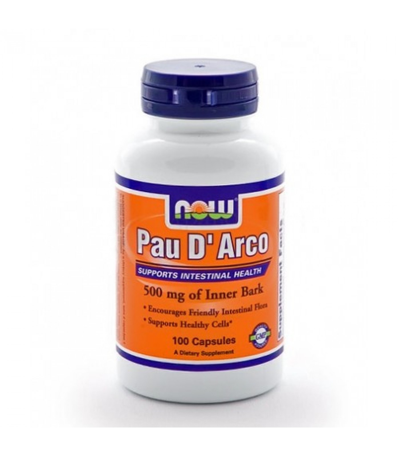 NOW - Pau D' Arco 500mg. / 100 Caps.